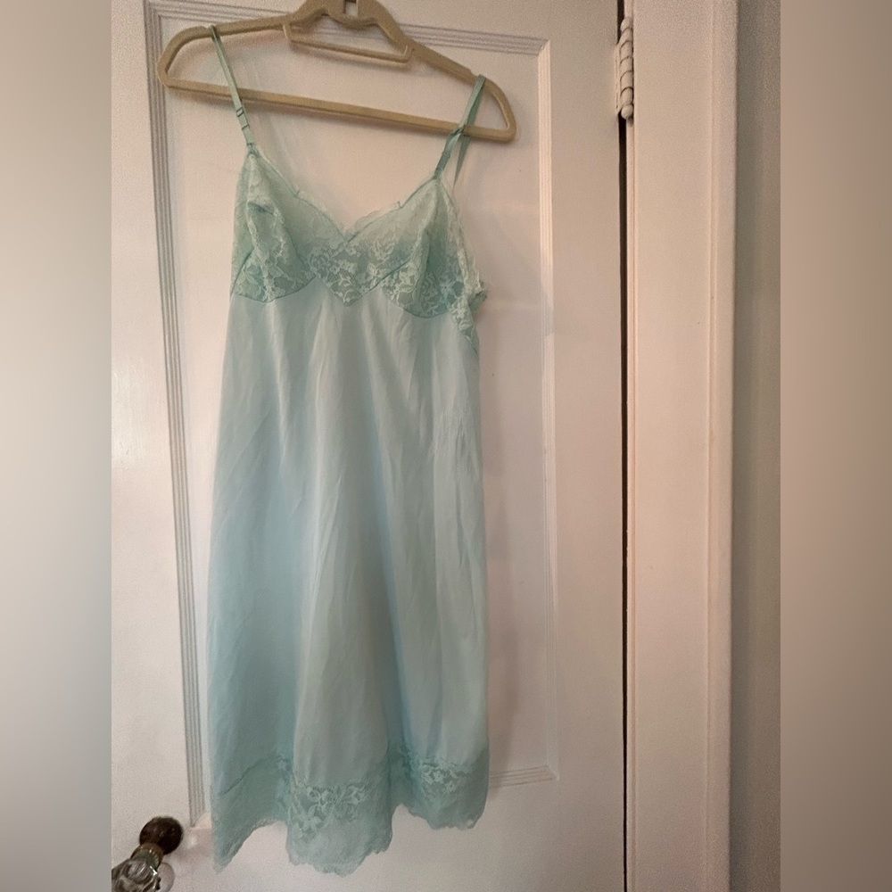 vintage lace slip dress